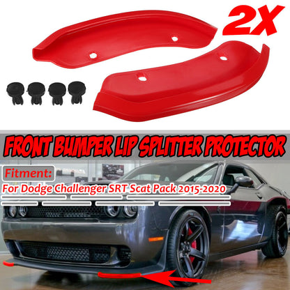 Star Cars Front Bumper Lip Cover For Dodge Challenger SRT 2015-2020